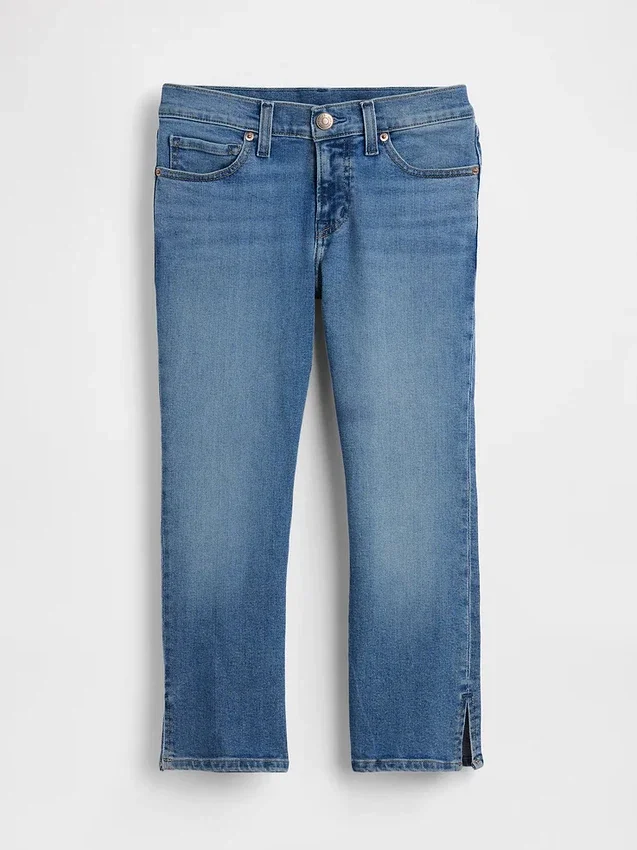 Capri-jeans med låg midja