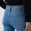 Capri-jeans med låg midja