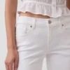 Capri-jeans med låg midja
