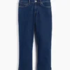 Capri-jeans med låg midja