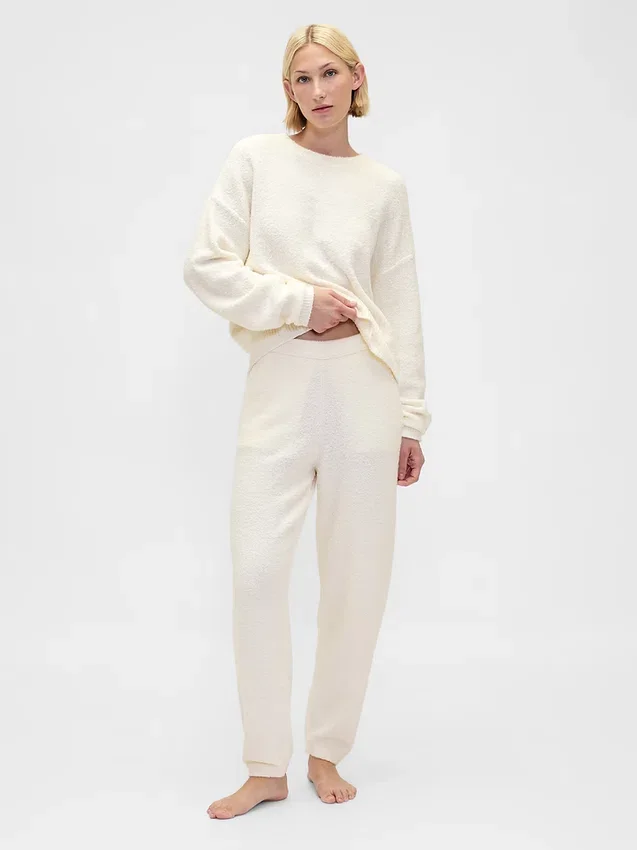 CashSoft Boucle Tröja Joggers