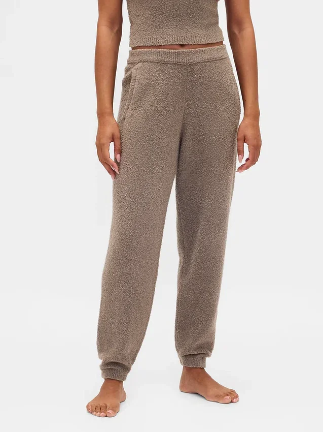 CashSoft Boucle Tröja Joggers