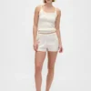 CashSoft Boucle-tröja, shorts