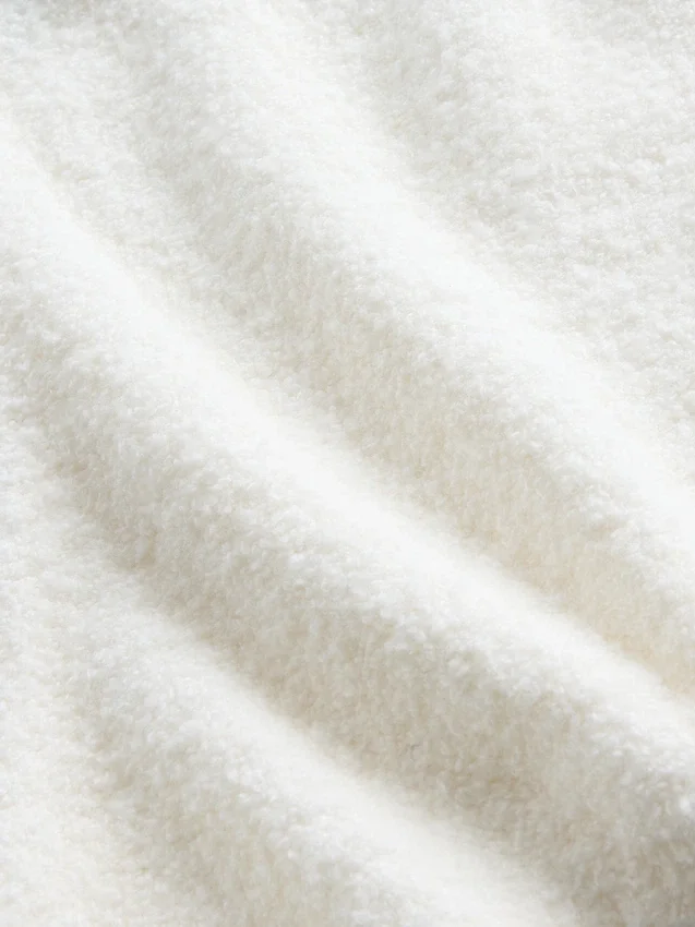 CashSoft Boucle-tröja, shorts