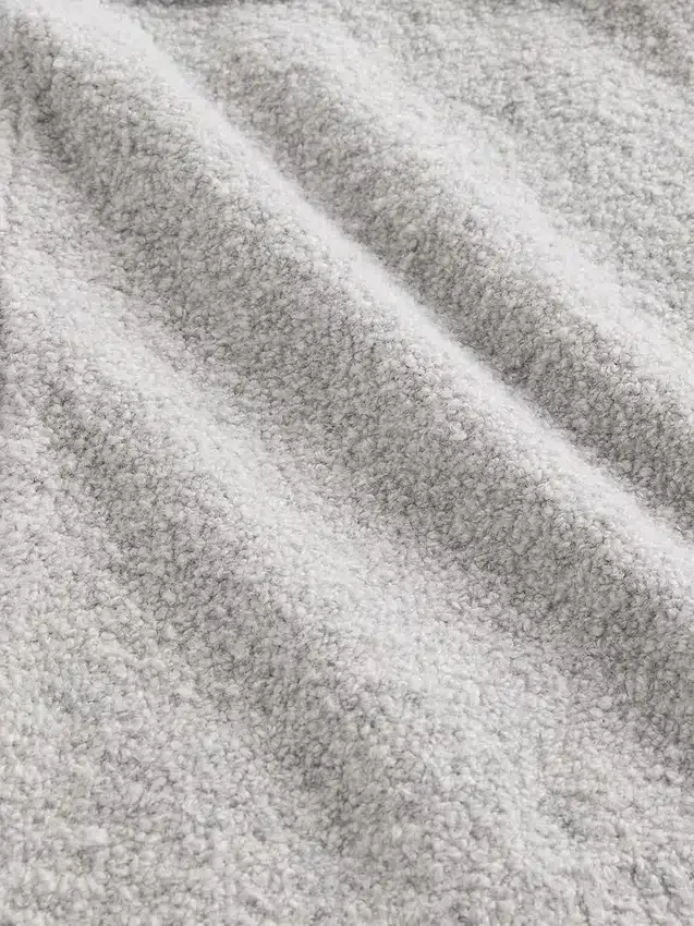 CashSoft Boucle-tröja, shorts