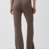 CashSoft-byxor i kabelstickat med bootcut-passform