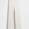 CashSoft-byxor i kabelstickat med bootcut-passform