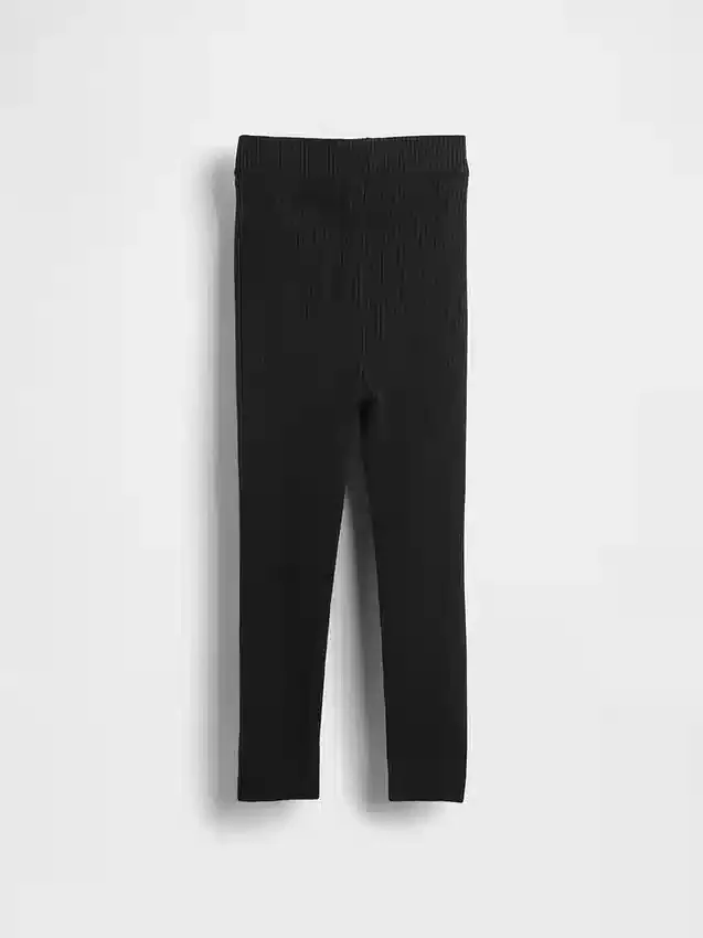 CashSoft-leggings med ribbstickning för Baby & Småbarn