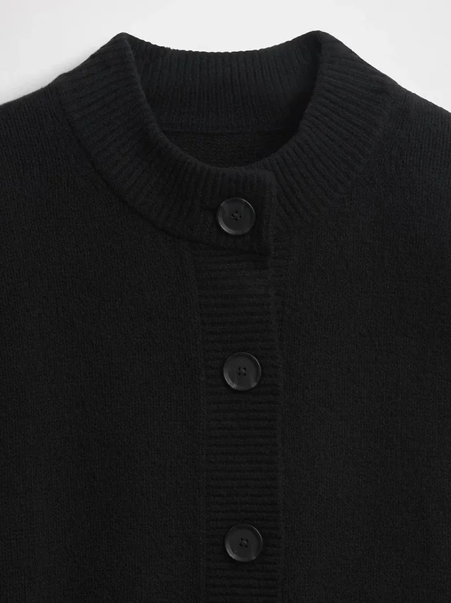 CashSoft oversized grovstickad kofta