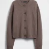 CashSoft oversized grovstickad kofta