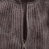CashSoft oversized hoodie med dragkedja och shakerstickning