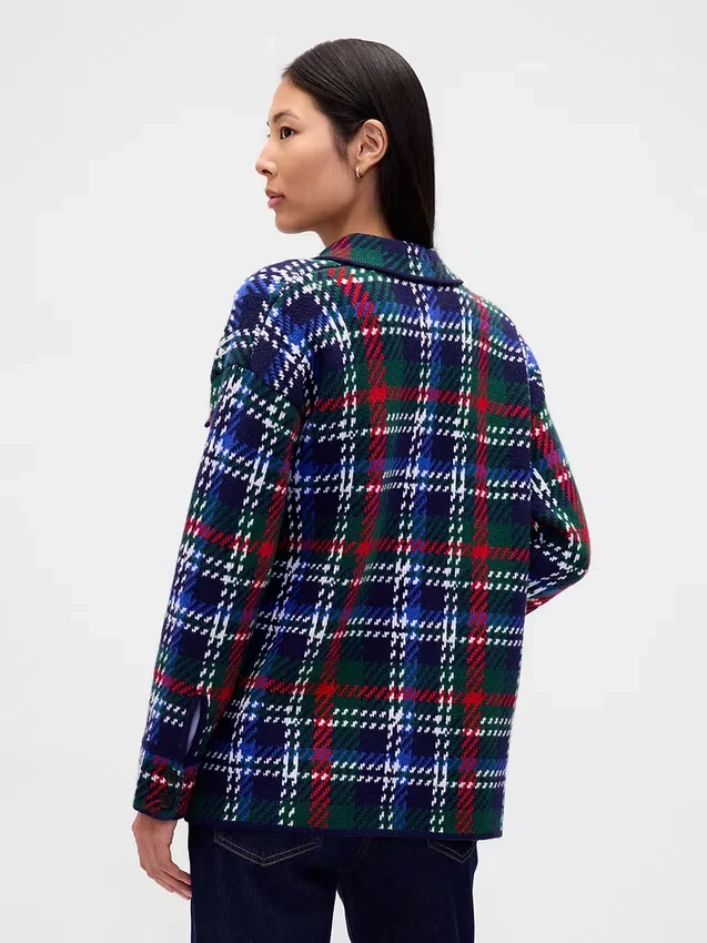 CashSoft oversized skjortjacka
