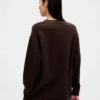 CashSoft Oversized tröja med V-ringning