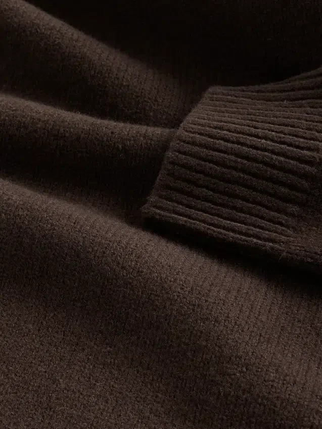 CashSoft Oversized tröja med V-ringning