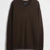CashSoft Oversized tröja med V-ringning