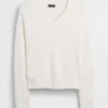 CashSoft Oversized tröja med V-ringning