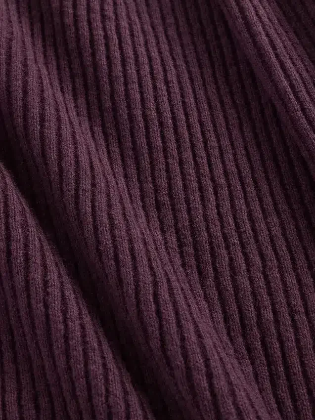 CashSoft Rib Mini Tröja-Klänning