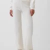 CashSoft-stickade byxor med bootcut