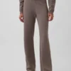 CashSoft-stickade byxor med bootcut