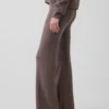 CashSoft-stickade byxor med bootcut