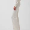 CashSoft-stickade byxor med bootcut