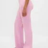 CashSoft-stickade byxor med bootcut