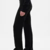 CashSoft-stickade byxor med bootcut