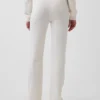 CashSoft-stickade byxor med bootcut