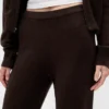 CashSoft-stickade byxor med bootcut