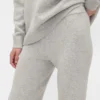 CashSoft-stickade byxor med bootcut
