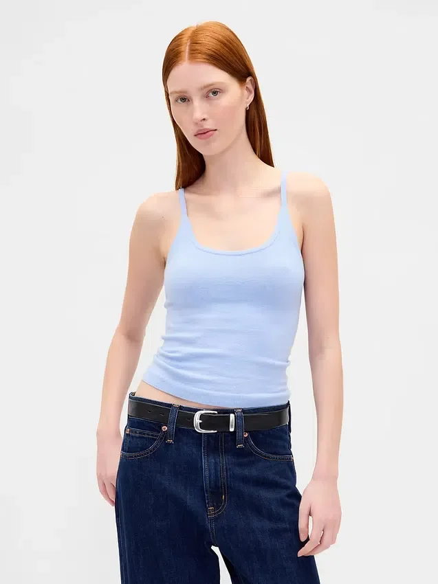 CashSoft stretchig kort topp