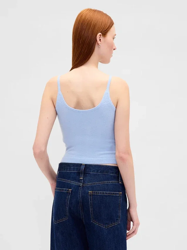 CashSoft stretchig kort topp