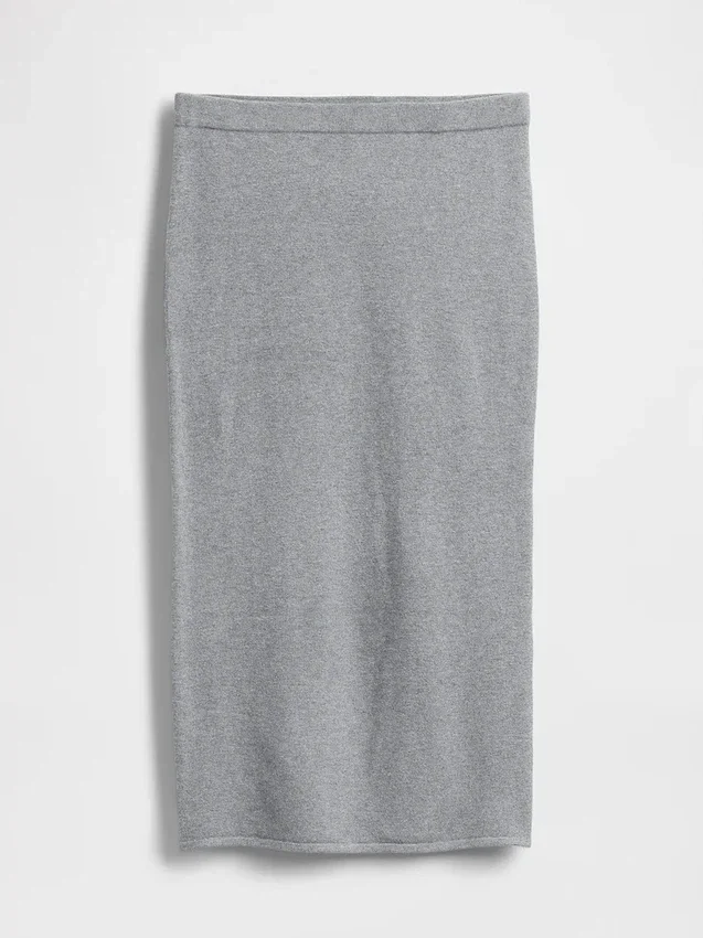CashSoft stretchig midikjol