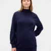 CashSoft-tröja med hög hals för mammakläder