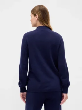 CashSoft-tröja med hög hals för mammakläder