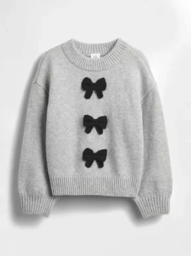 CashSoft-tröja med rosett för Baby & Småbarn
