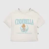 Cinderella-T-shirt med tryck för småbarn