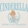 Cinderella-T-shirt med tryck för småbarn