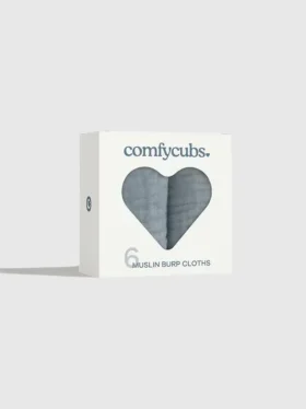 Comfy Cubs burpdukar i muslin
