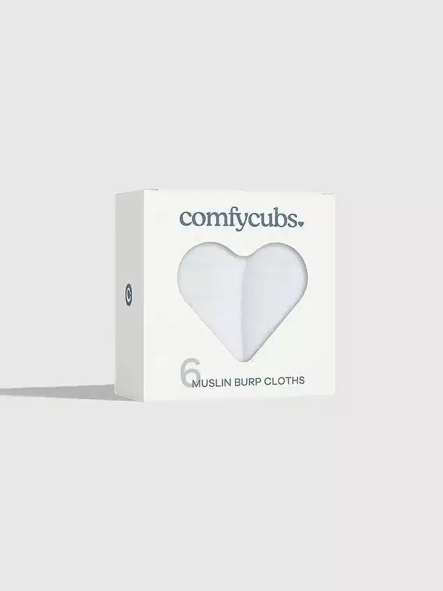 Comfy Cubs burpdukar i muslin