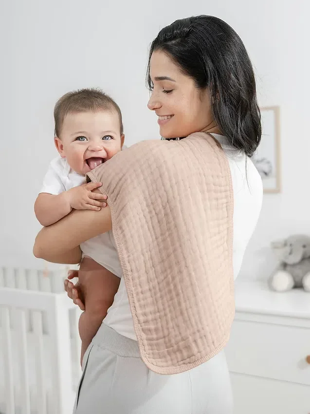 Comfy Cubs burpdukar i muslin