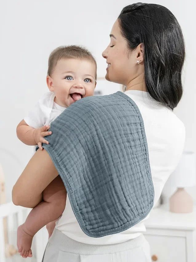 Comfy Cubs burpdukar i muslin