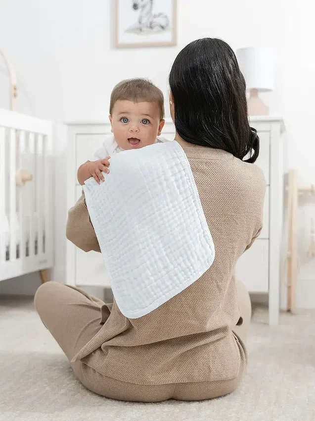 Comfy Cubs burpdukar i muslin