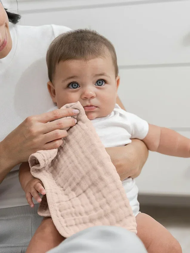Comfy Cubs burpdukar i muslin