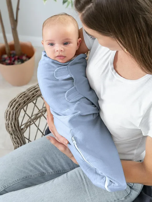 Comfy Cubs lätta inlindningsfiltar med dragkedja