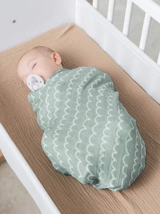 Comfy Cubs muslin-omslagsfilt
