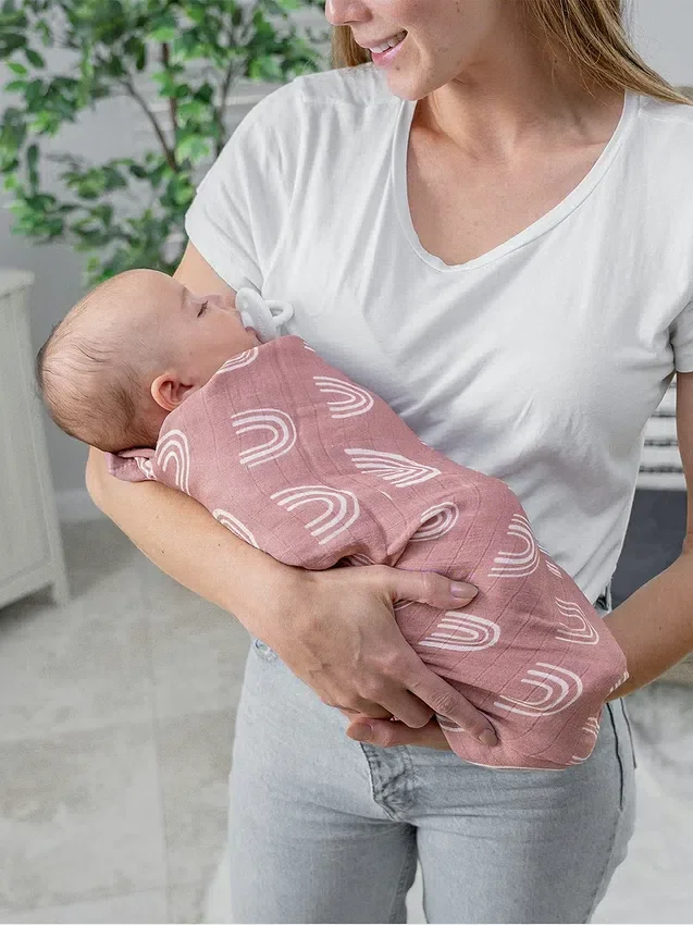 Comfy Cubs muslin-omslagsfilt