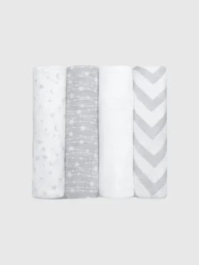 Comfy Cubs muslin-omslagsfiltar