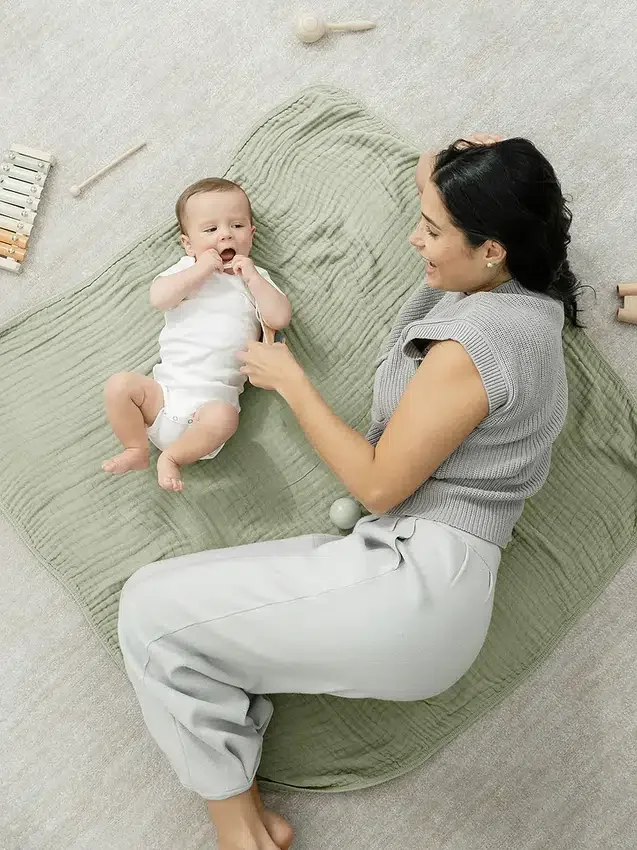 Comfy Cubs muslinfilt för spädbarn