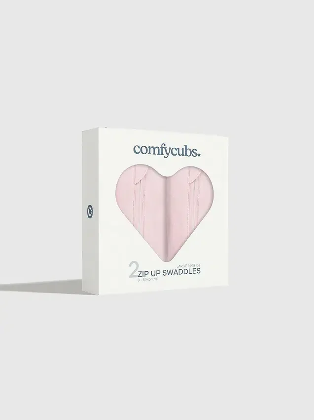 Comfy Cubs svaddfiltar med dragkedja